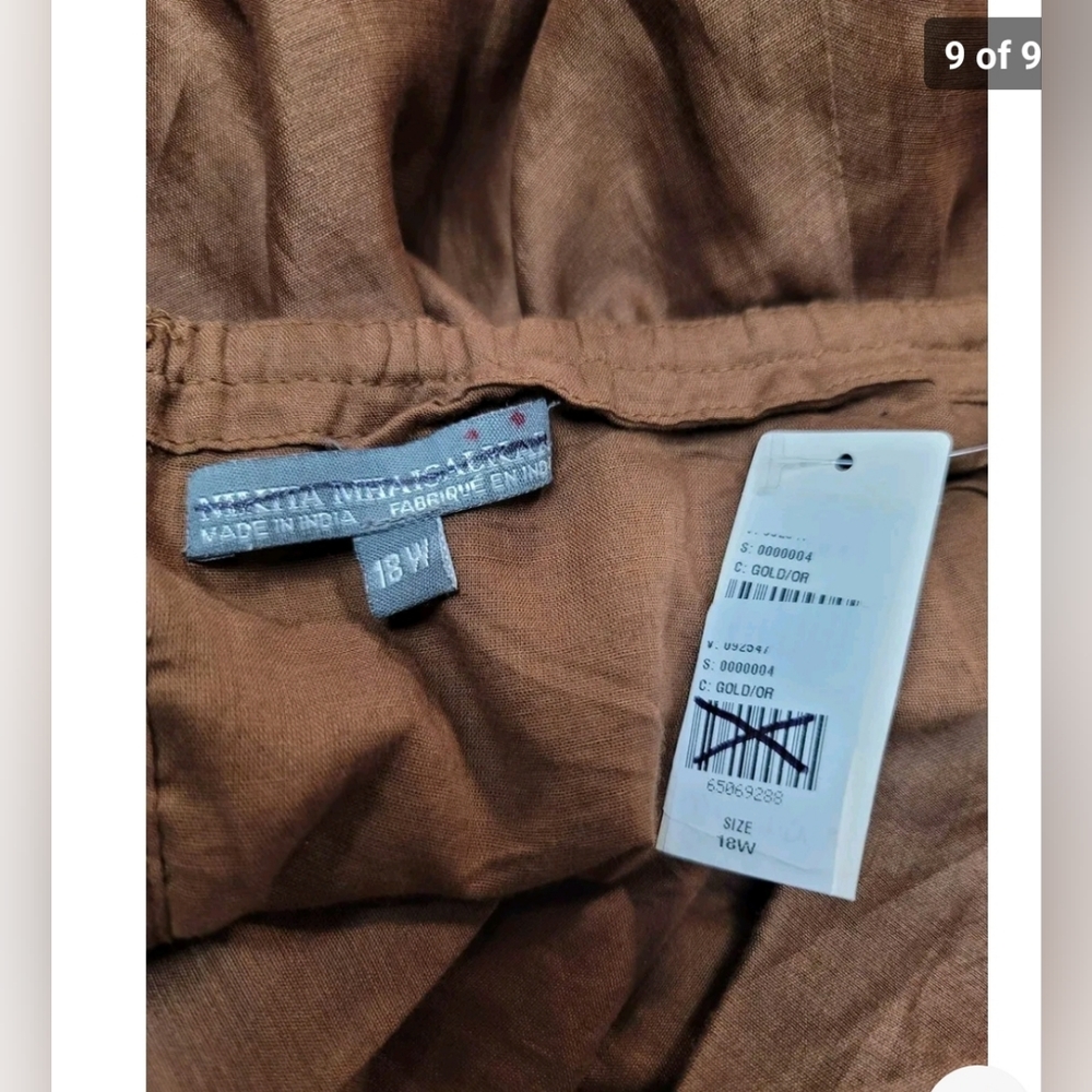 Anthropologie Flounced Maxi Dress Size 18 - Picture 8 of 8